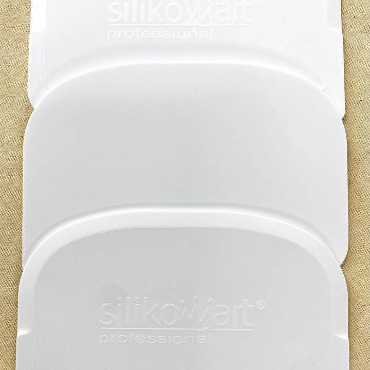 Salzmann Restwaren GmbH - Vente Spatules - Kit de raclette à pâte Silikomart pour pâtisserie, ustensile de cuisine4