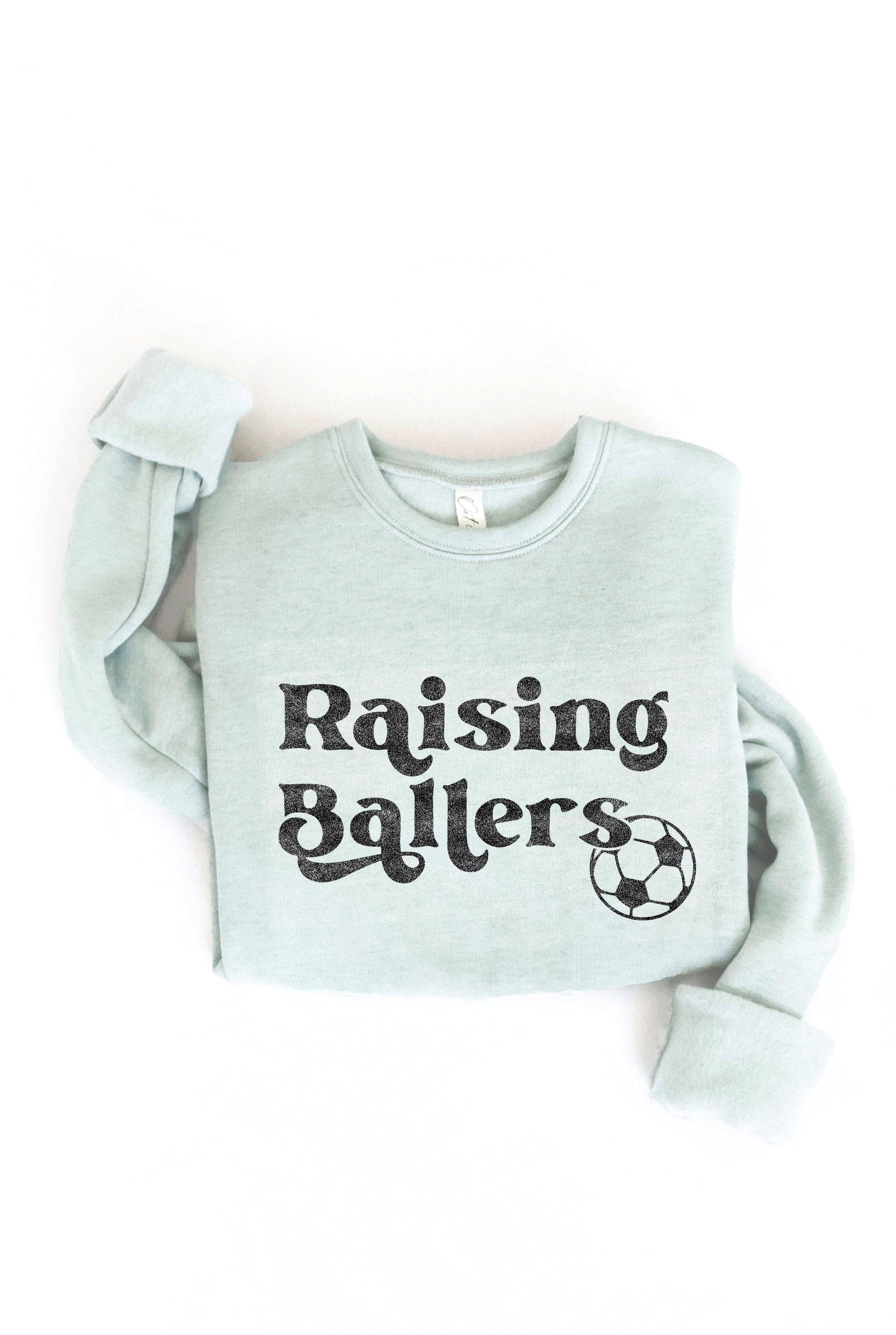 OAT COLLECTIVE - Wholesale Graphic Sweatshirt - Women's - RAISING BALLERS SOCCER Graphic Sweatshirt4