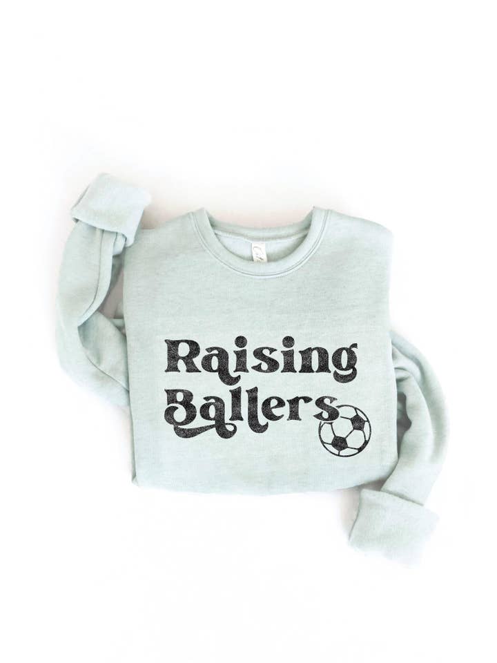 OAT COLLECTIVE - Wholesale Graphic Sweatshirt - Women's - RAISING BALLERS SOCCER Graphic Sweatshirt4
