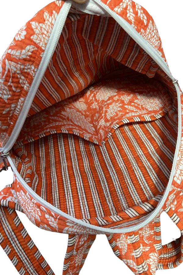 Nash Grey - Wholesale Backpack - Women's - Tatiana Floral Print Backpack2