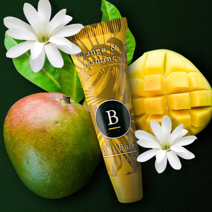 Bali Balm - Wholesale Lip Balm - Organic Mango & Jasmine Lip Balm | Stocking Filler1