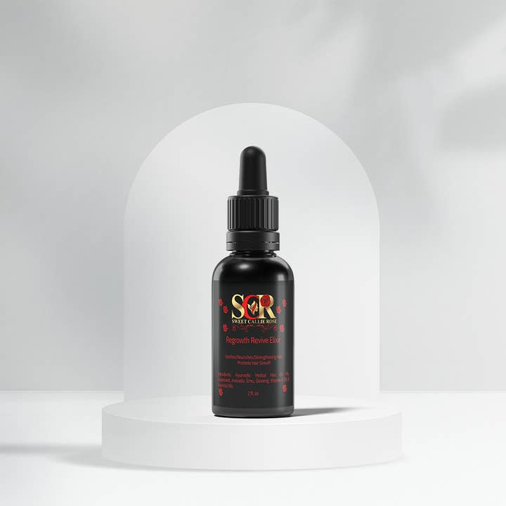 Sweet Callie Rose – Engroshandel Hovedbunds-/hårkur – Genopvækst Genopliv Eliksir - 2oz