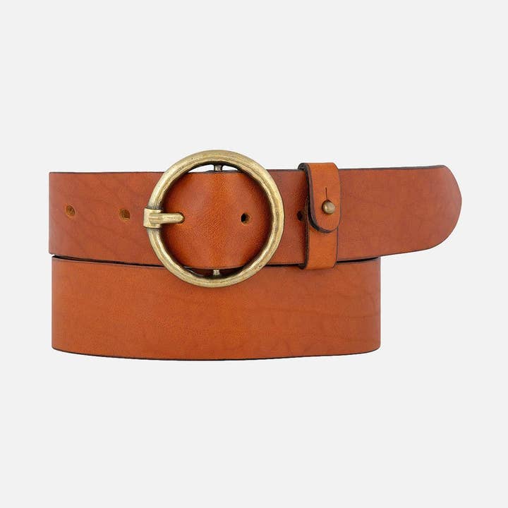 Amsterdam Heritage Leather Belts, Bags, Jackets & Apparel - Wholesale Belt - Women's - Pip 2.0 | Vintage Full-Grain Leather Belt for Women0