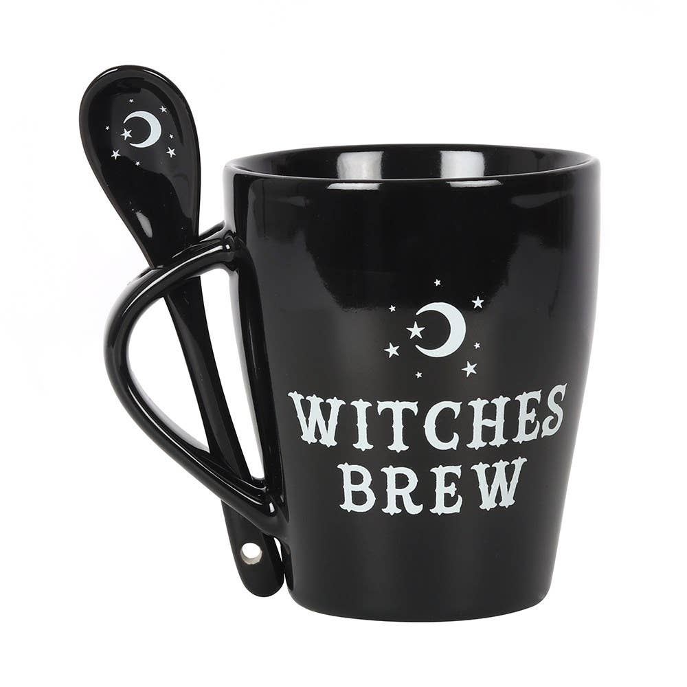 Something Different Wholesale - Wholesale Coffee Mug - Witches Brew Mug and Spoon Set1