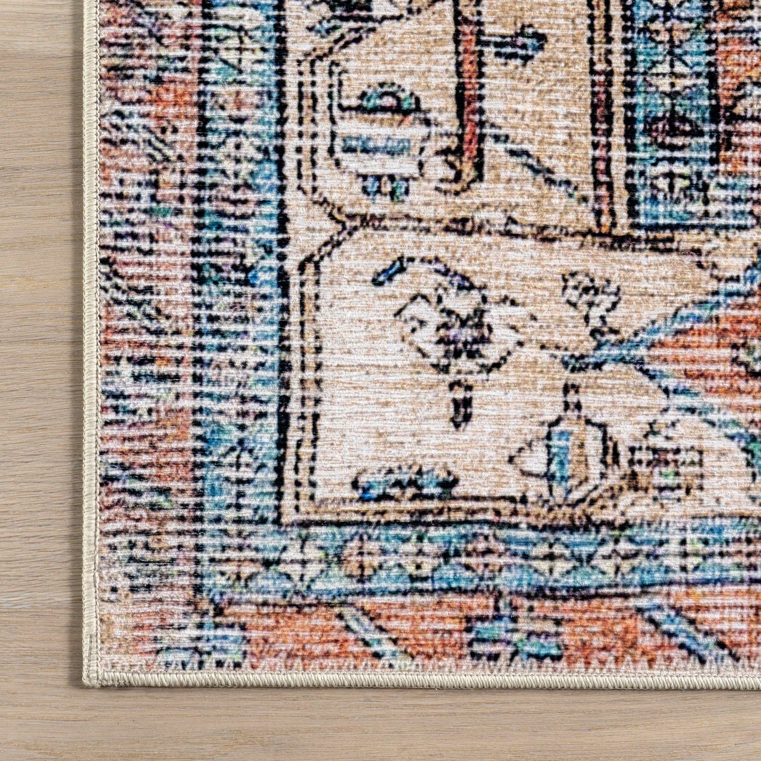 Rouille légère Tapis de zone lavable en machine SplashGuard en vente sur Faire4