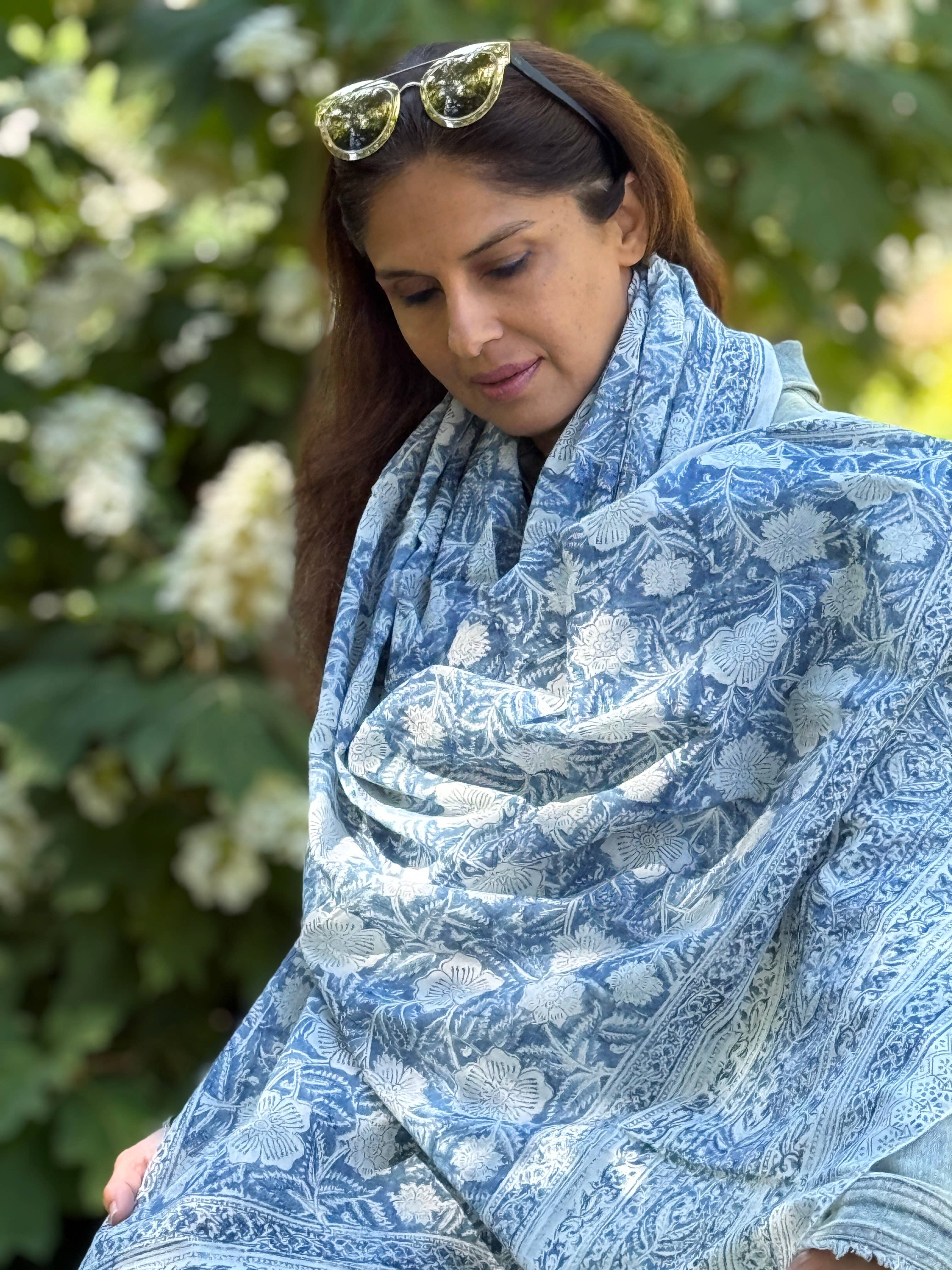 Peaceware - Wholesale Scarf - Women's - Organic Cotton Dupatta/ Shawl1