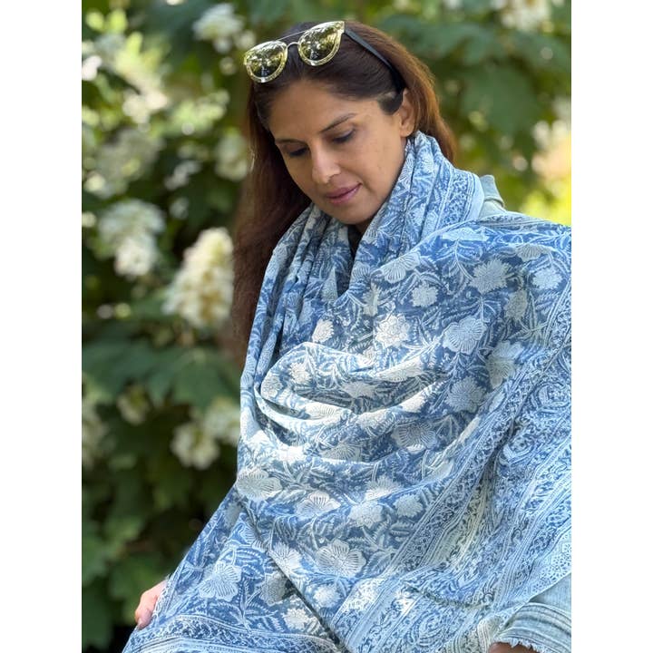 Peaceware - Venta al por mayor Bufanda - Mujer - Dupatta/Chal de Algodón Orgánico1