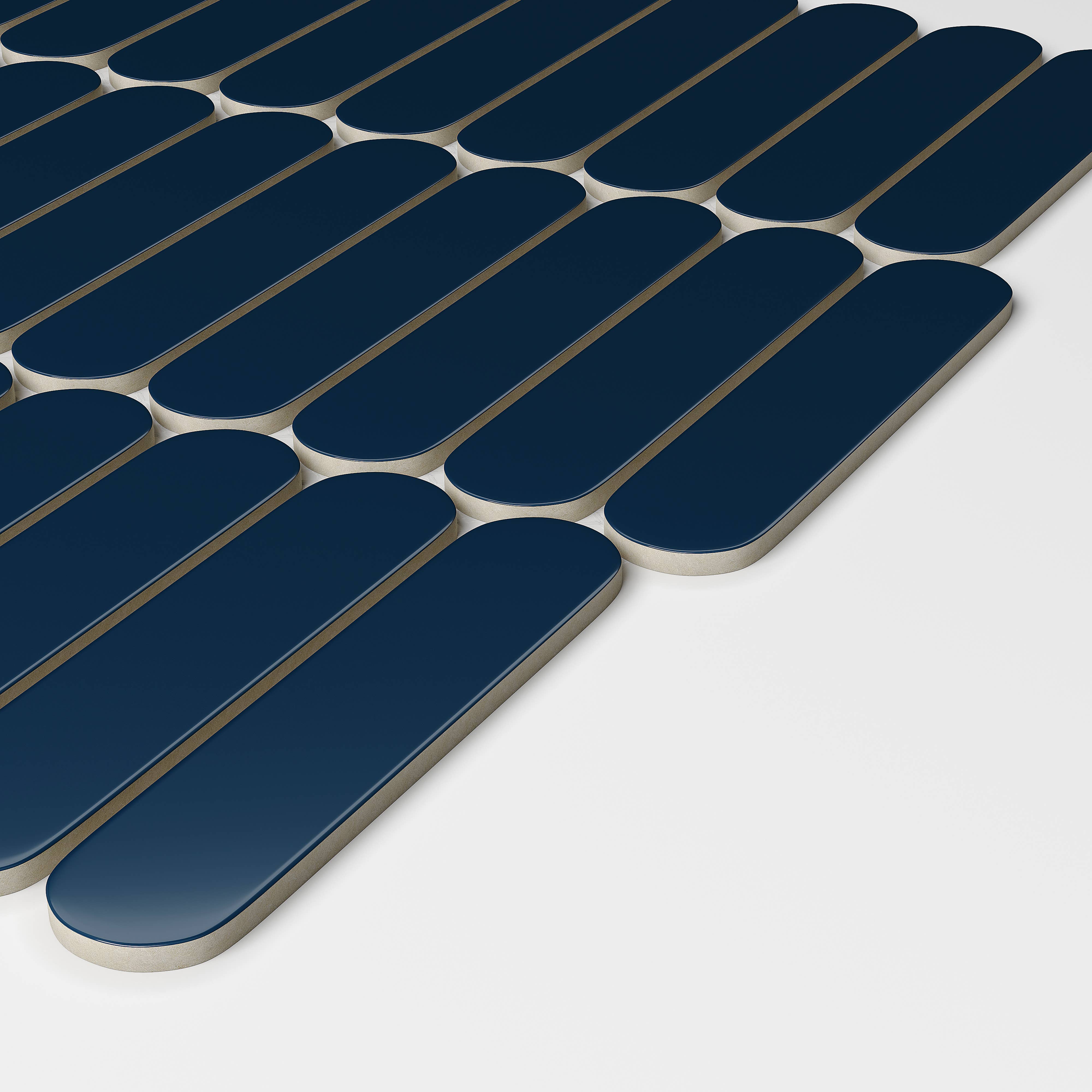 Thomas Avenue Ceramics - Vente Carrelages muraux - Carrelage mural en mosaïque de porcelaine de Vienne, 12 x 12 po17