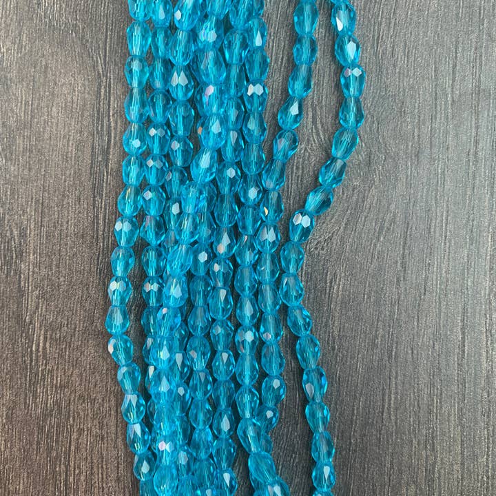 MaddieMayShop - Wholesale Beads - Drop Shape 5*7mm Crystals for Jewelry making,Bead spacers, Chinese crystals, variety of colors6