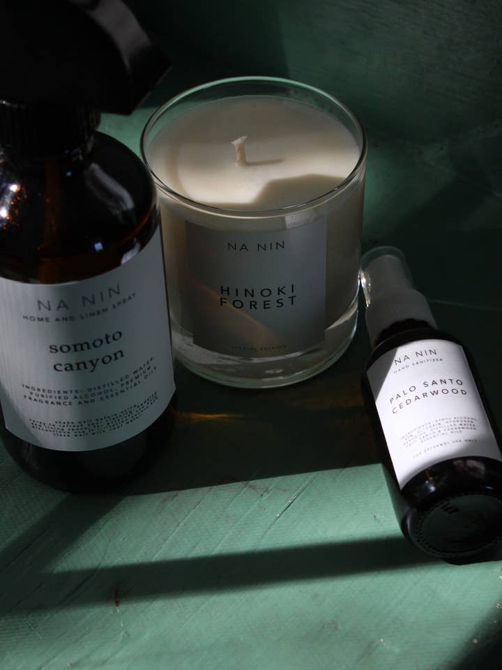 Hinoki Forest Candle / Available in Multiple Sizes for wholesale by Na Nin