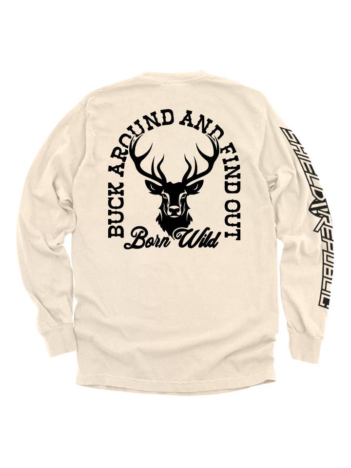 Shield Republic - Wholesale Screen Printed T-Shirt - Men's - Buck Around And Find Out9