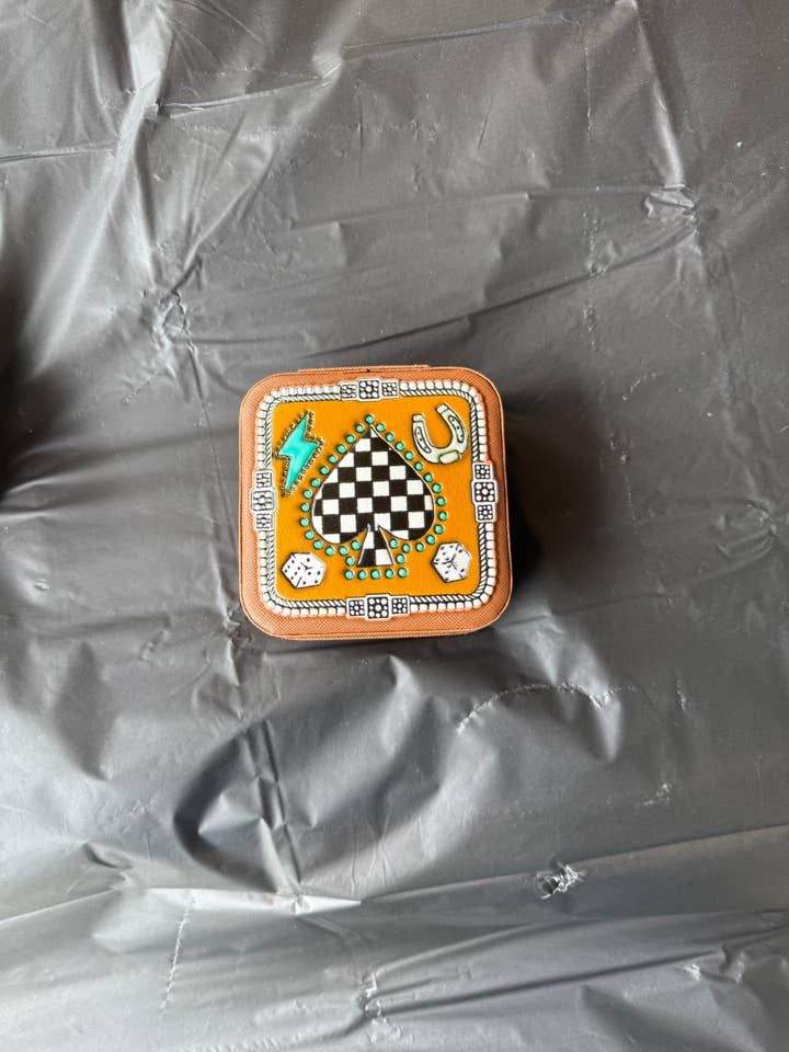 Spade Jewelry Box for wholesale by Delanie Nicole