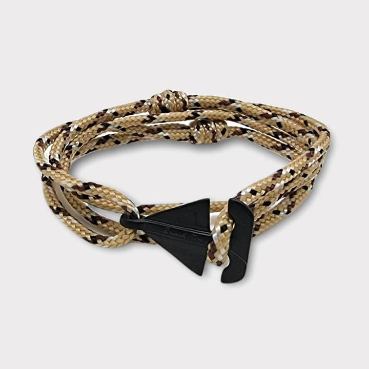 SAILOR light camo mini (2cm) pulseira barco preto (SMN090) por atacado de Break Time