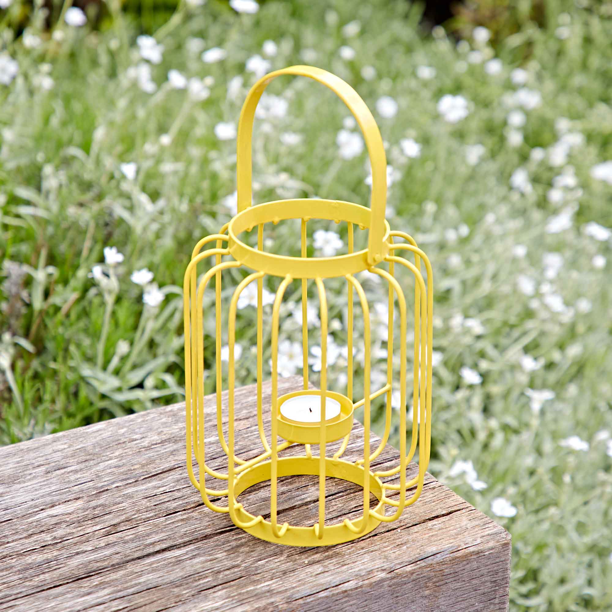 The Paper High Gift Company Limited - Wholesale Candle Holder - Colourful Iron Lantern Tea Light Holder - Handmade0