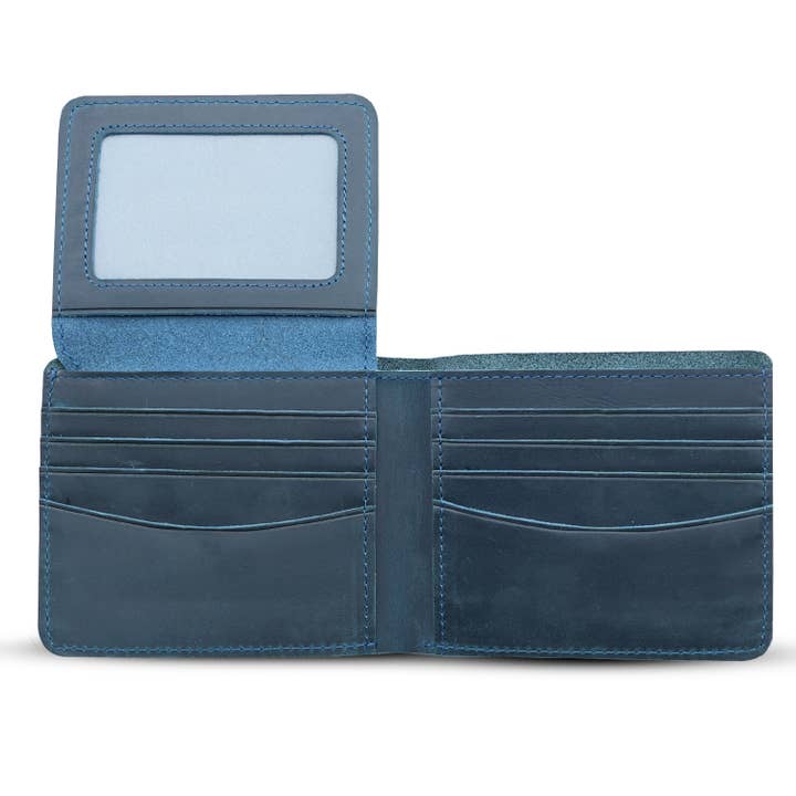 American Leather Goods - Wholesale Wallet - Men's - Genuine Leather Wallet for Men with Flap out ID Window15