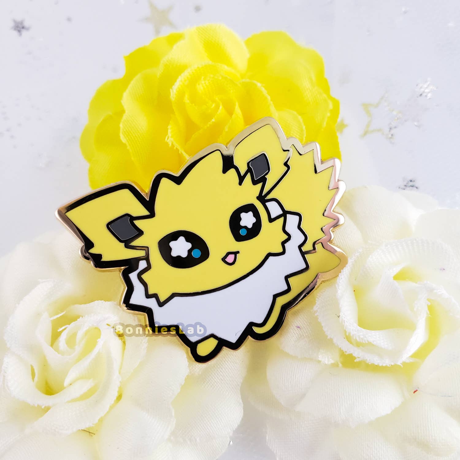 Bonnies Lab - Wholesale Lapel Pin/Button - Chibi Jolteon Enamel Pin1