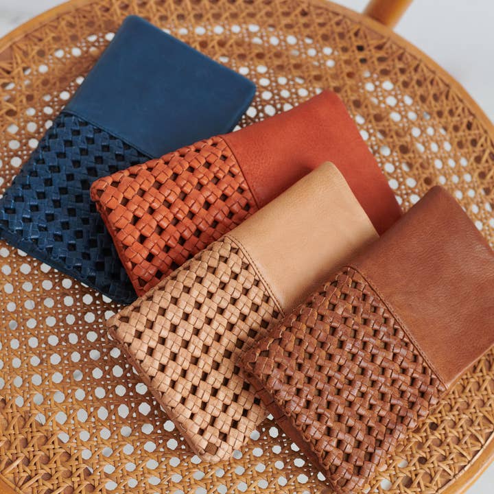 Whitney Handcrafted Leather Wallet for wholesale by Latico Leathers