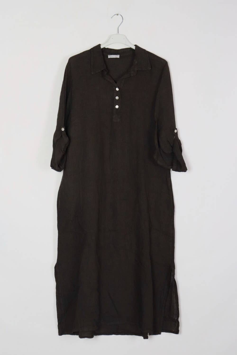 LÉA & LUC - Wholesale Dress - Women's - Long dress in 100% linen REF.2090037