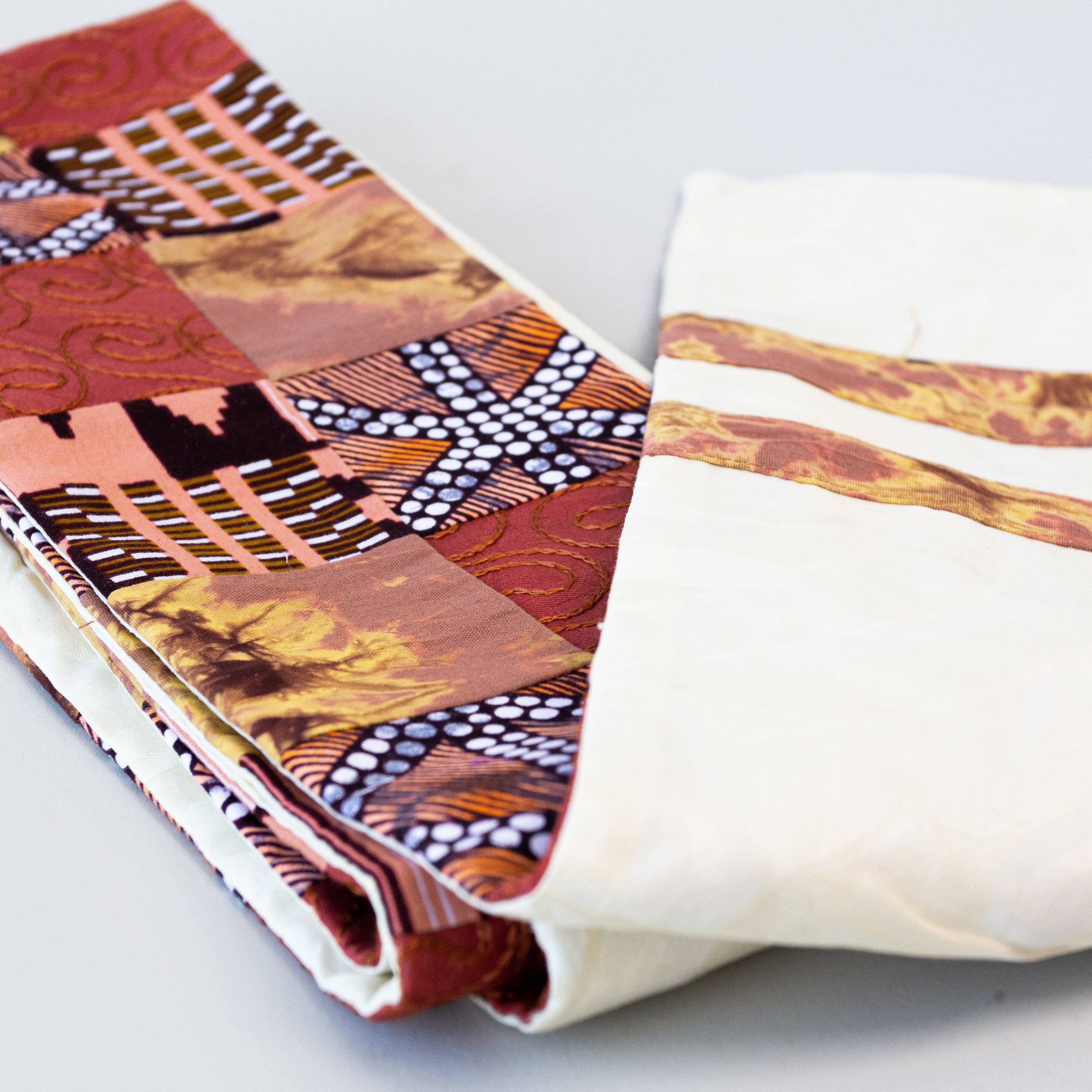 Amani ya Juu - Venta al por mayor Chal - Mujer - Estola Kitenge Patch Pastor7