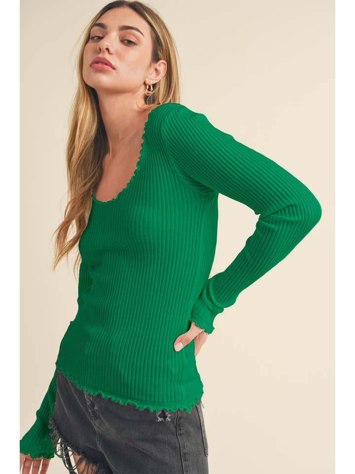AEMI + CO - Wholesale Knit Sweater - Women's - 3105DN Adalie Knit Sweater8