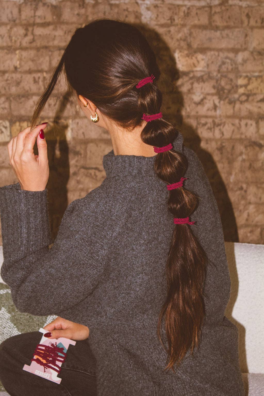 Shop Andi - Wholesale Hair Tie - Rustic Braided Hair Ties 5-pack8