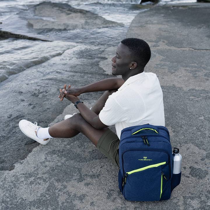 Magid - Wholesale Backpack - Men's - Jack Abrahams | The Carson | Men's 18-In Lightweight Nylon Workbook Backpack2