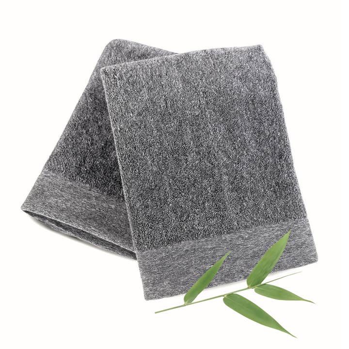 BedVoyage - Wholesale Hand towel - BedVoyage Melange viscose Bamboo/Cotton Hand Towel 2-Pack1