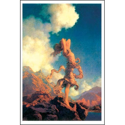 Postcard. Parrish, Maxfield: "Ecstasy" 1929. for wholesale by VisionWorks LLC