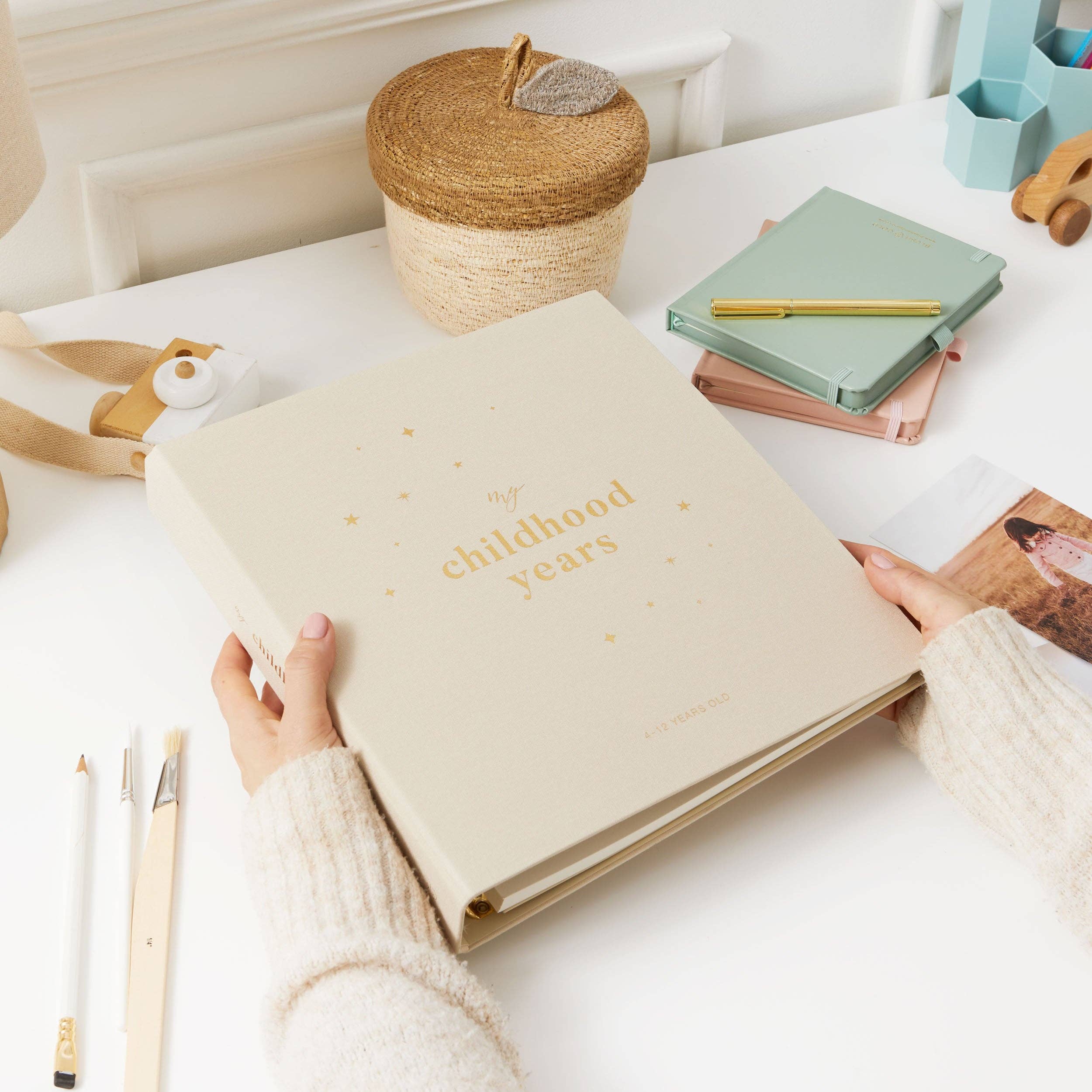 Blush And Gold – wholesale Photo album – Child & baby – My Childhood Years (4 - 12 years old) - Photo Album4