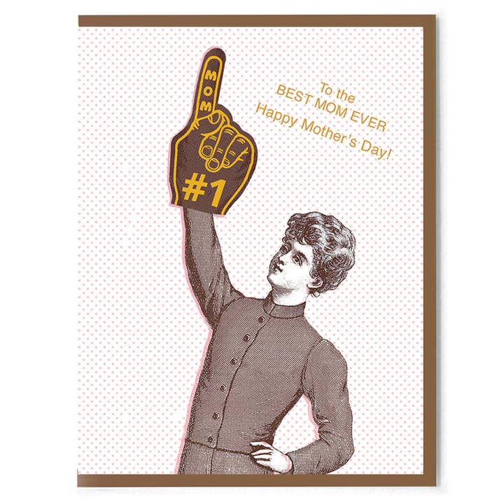 To The Best Mom Ever Happy Mother's Day Card for wholesale by Smitten Kitten