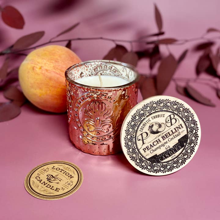 Creative Energy Candles - Wholesale Jar/Filled Candle - Petite Champagne Series | 2-in-1 Soy Lotion Candles4