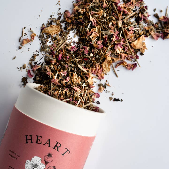 Growing Up Rooted - Wholesale Loose Tea - Heart Loose Leaf Herbal Tea | Emotional Wellness & Support1