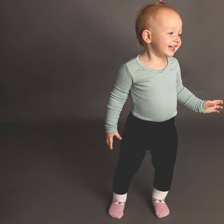 The Teddie - Pantalon à base de legging doux et extensible pour la vente par Speckled Leopard