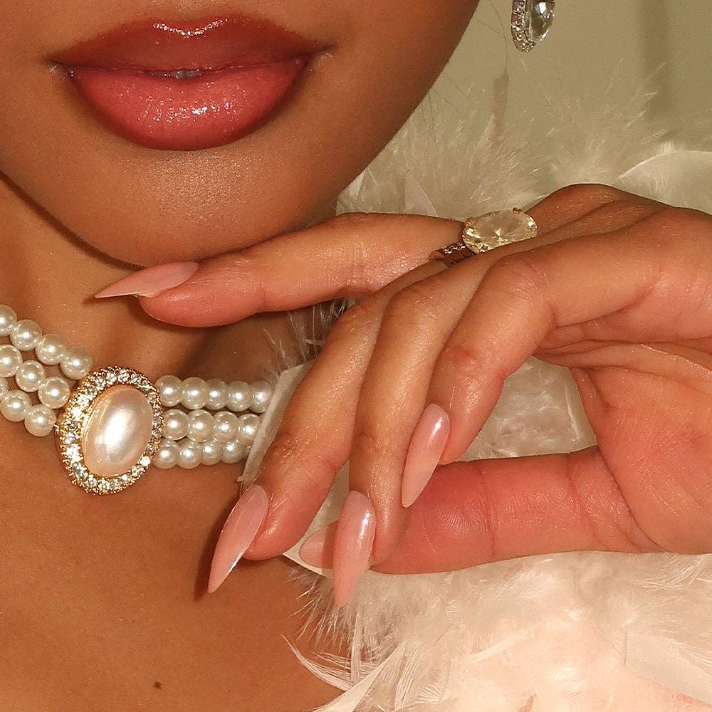 Glamnetic - Vente Faux ongles/vernis en patch - Rose Transparent7