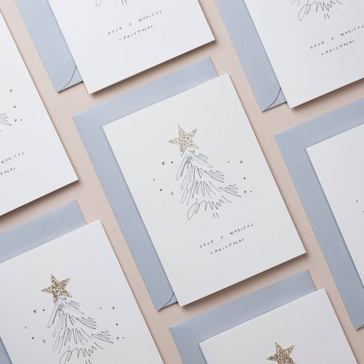 Katie Housley - Vendita all'ingrosso Biglietti di auguri di Natale - Buon Natale Magico Biglietto di Auguri1