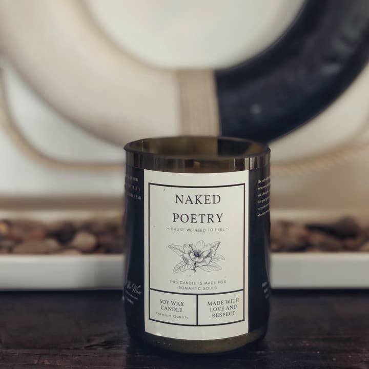 Light The Wine - Wholesale Jar/Filled Candle - up-cycled wine bottle candles by light the wine- scented3