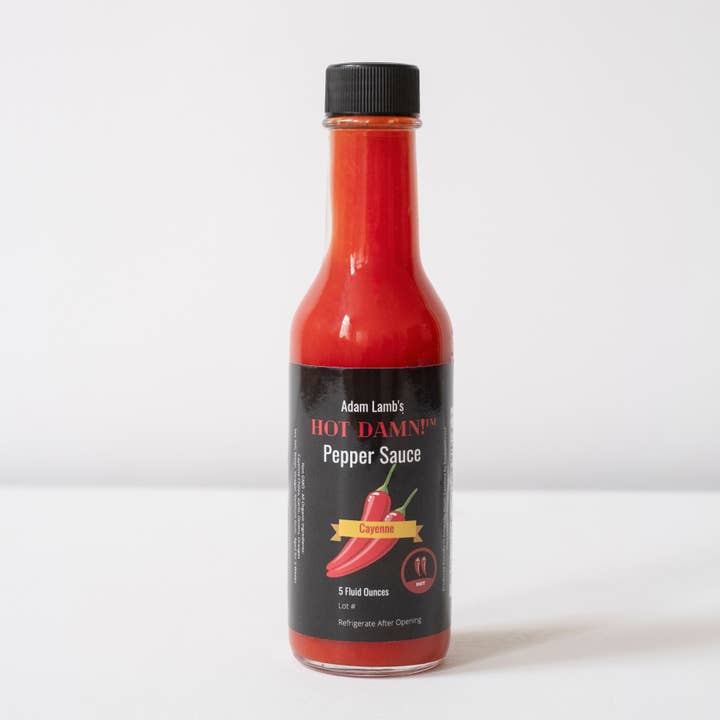 Adam Lamb's Hot Damn Pepper Sauces – Molho picante por atacado – Molho de pimenta caiena - atacado