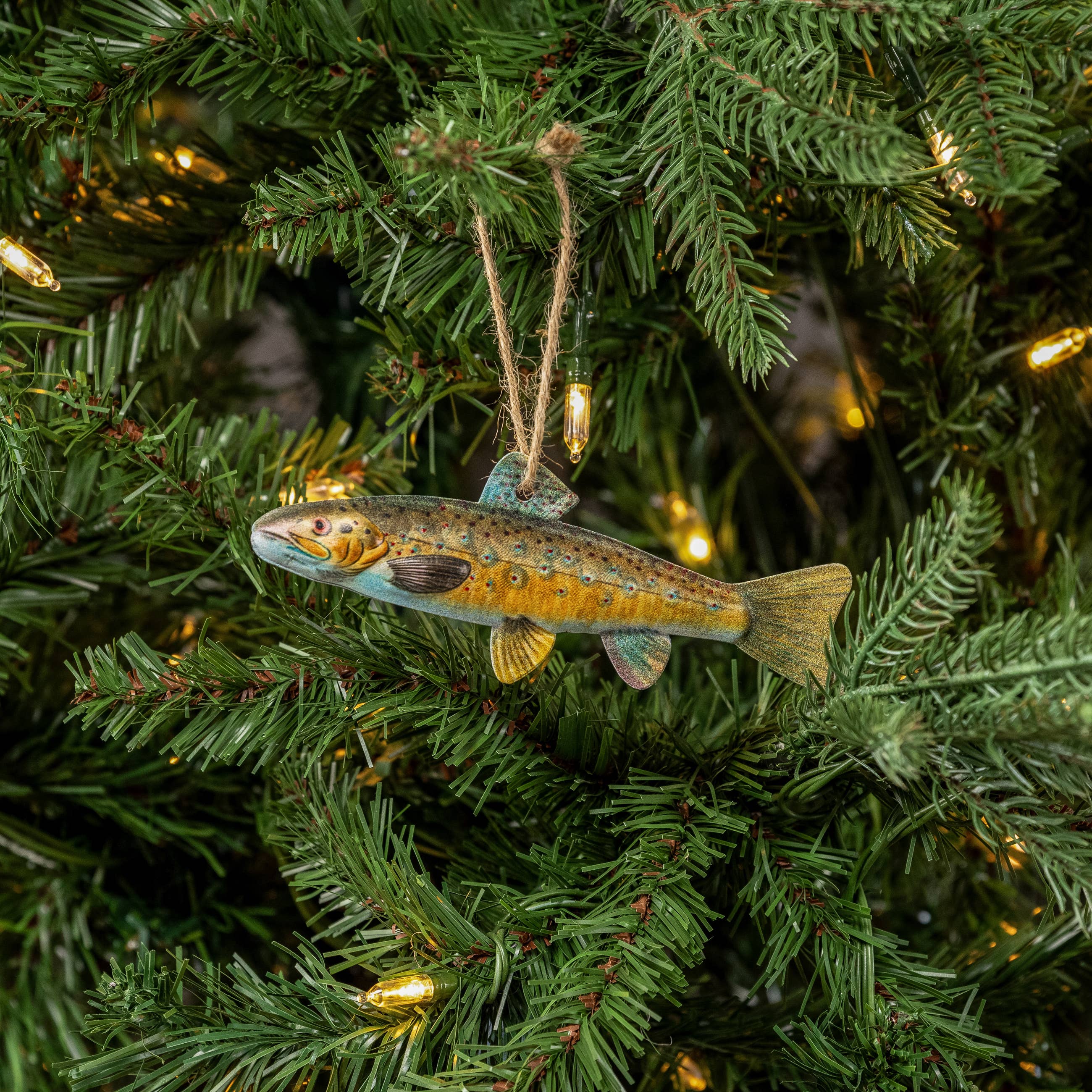 Ragon House - Vendita all'ingrosso Decorazione - ORNAMENTO PESCE TROTA1