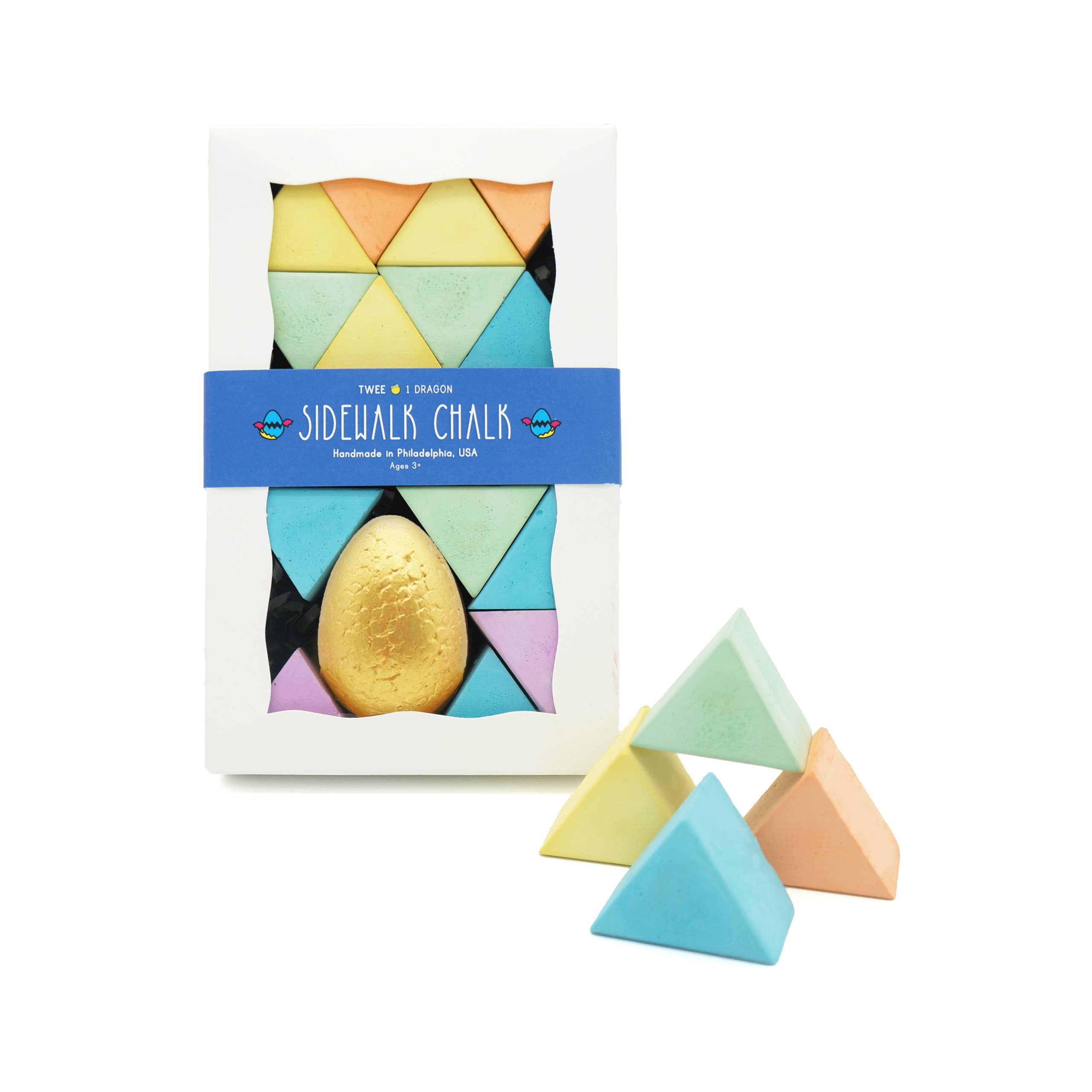 TWEE made for little hands - Wholesale Chalk - DRAGON EGG | HANDMADE SIDEWALK CHALK