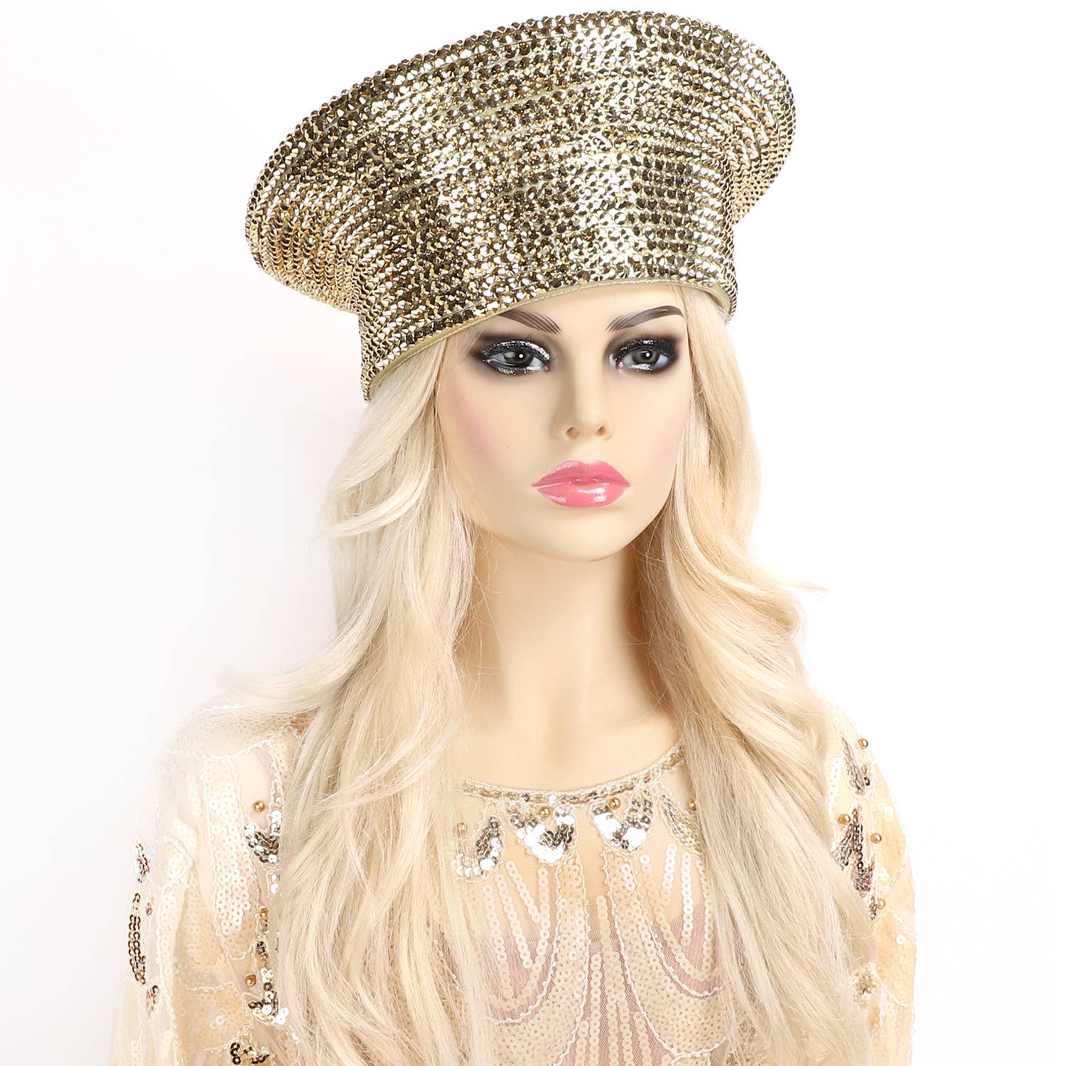 SP Sophia Collection - Vente Chapeau bibi – femme - Chapeau d'église Sunday Best Bling Dressy Braid8