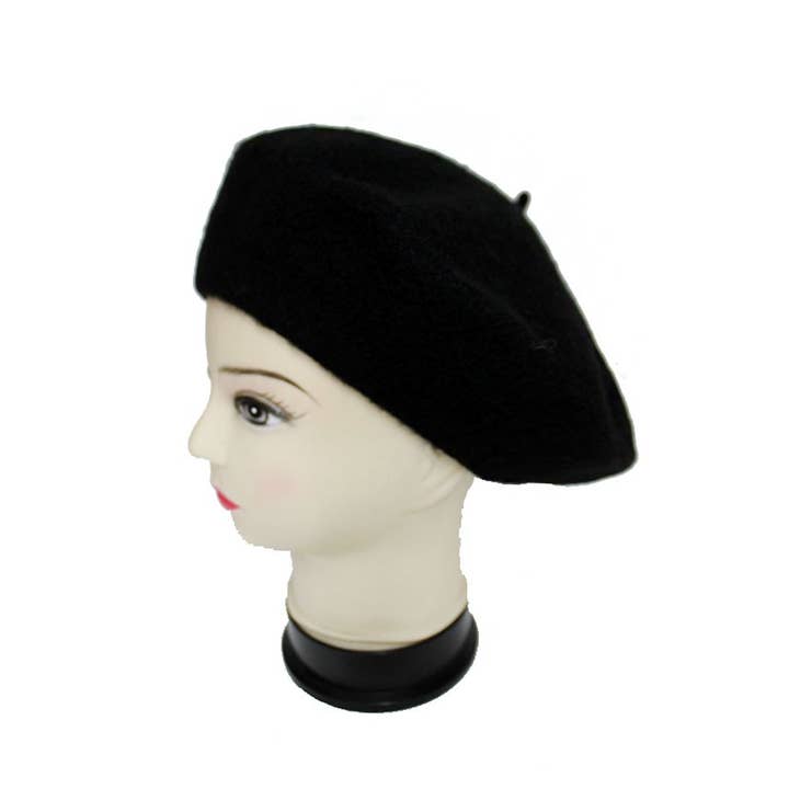 Cap Zone - Wholesale Beret - Women's - Nude And Neutrals Novelty Wool Beret Hat