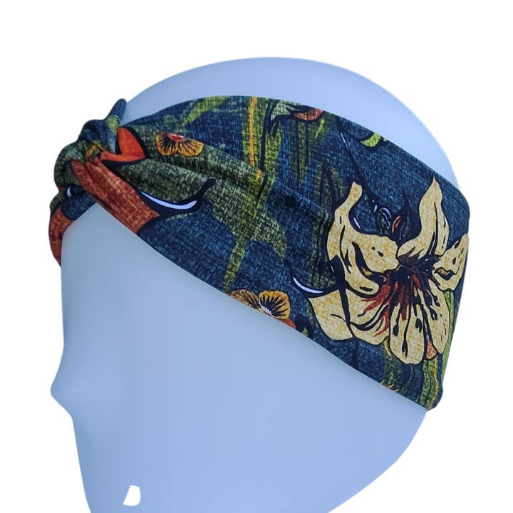 Bandeau Twist-Top - Floral d'automne pour la vente par Qui Co