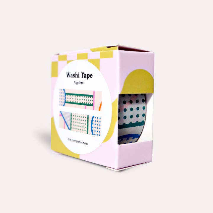 The Completist (No duties on USA orders!) - Wholesale Washi Tape - Algebra Washi Tape3