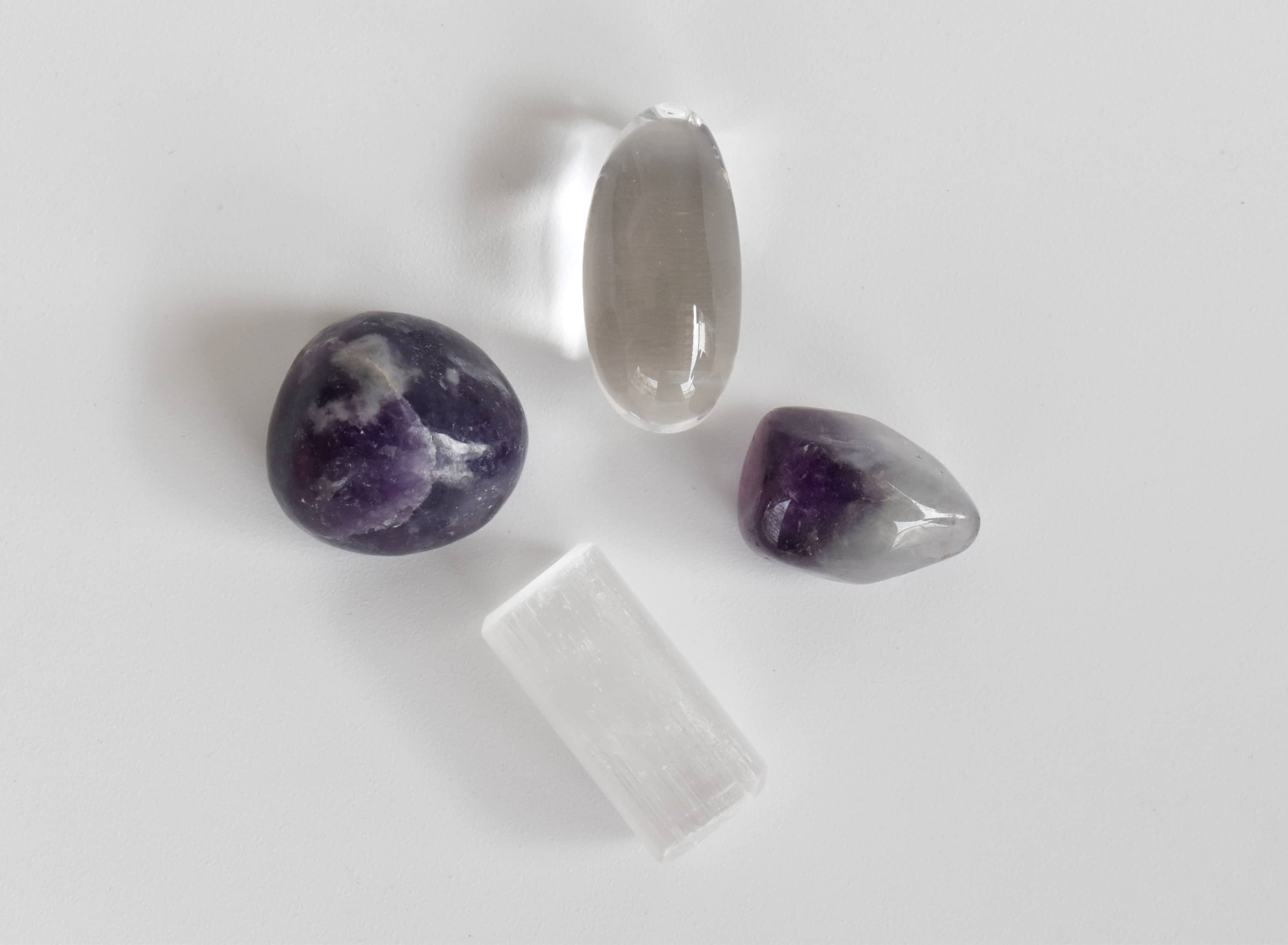 Soothing Crystals - Wholesale Spiritual Stone/Crystal - Chakra Gift Set | CROWN Chakra | Healing Gemstone Kit0
