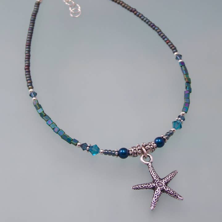 Tornozeleira Deep Water Seastar por atacado de Oreb Lram Fine Casual Jewelry