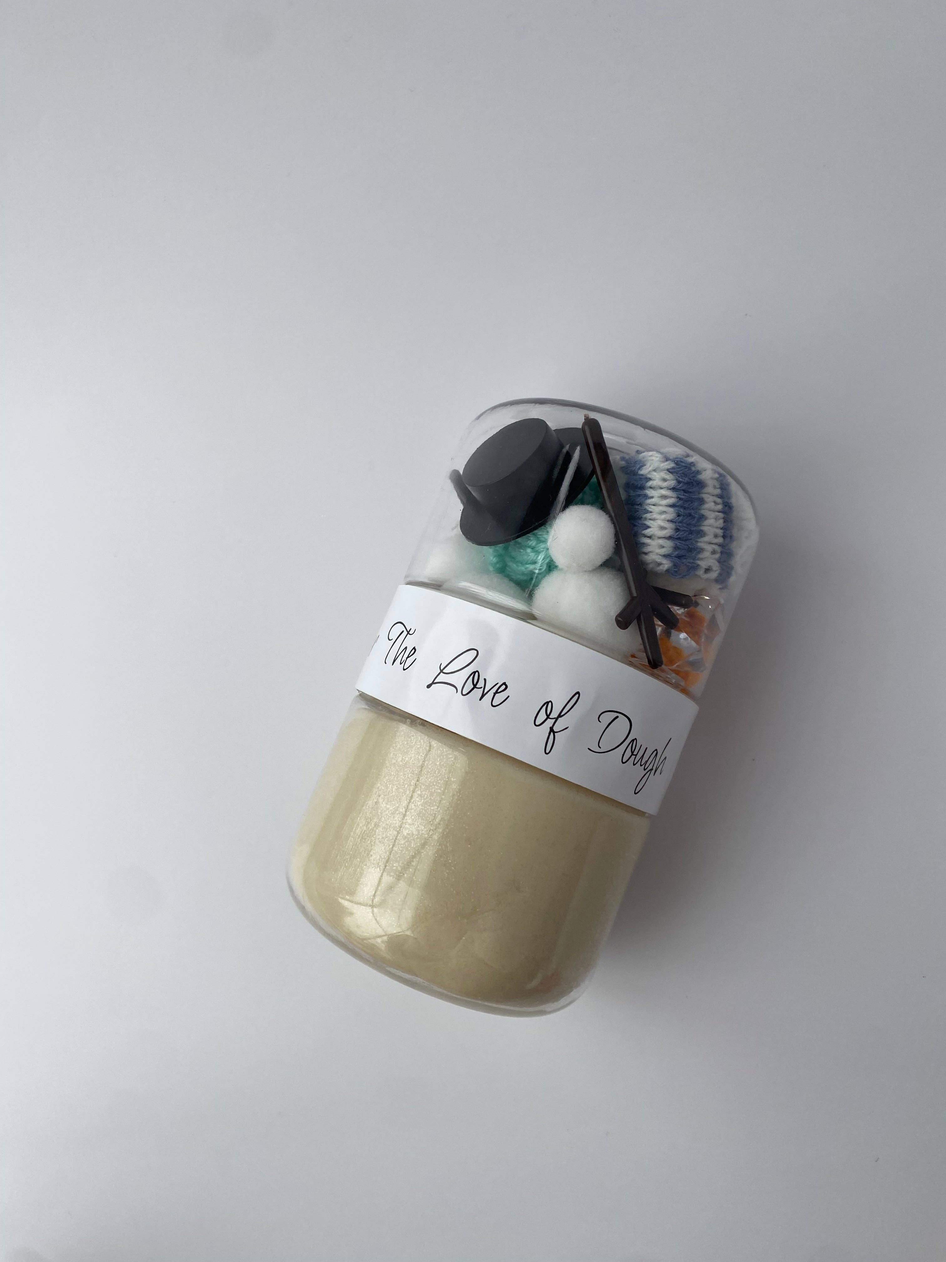 For the Love of Dough Co - Wholesale Putty/Slime - Kids - Build-A-Snowman Double Jar1