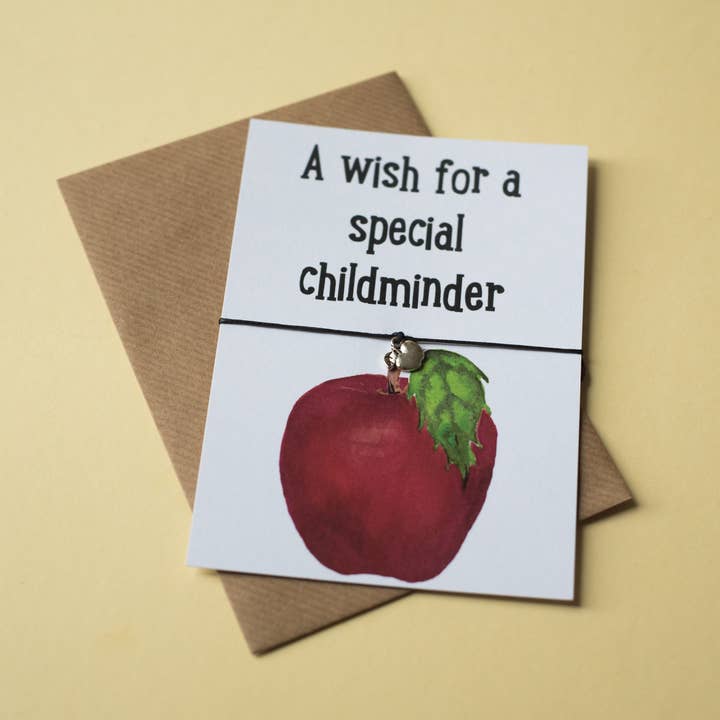 A6 Postcard Print - Childminder Apple for wholesale by Dios Designs