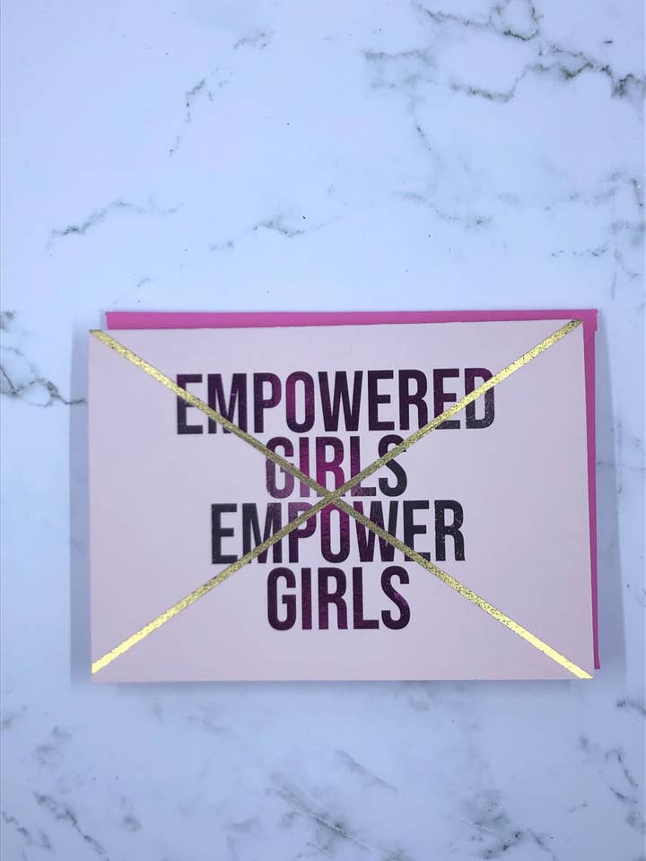 Cartão de incentivo capacitado por atacado de D. Johnson & Co Greetings