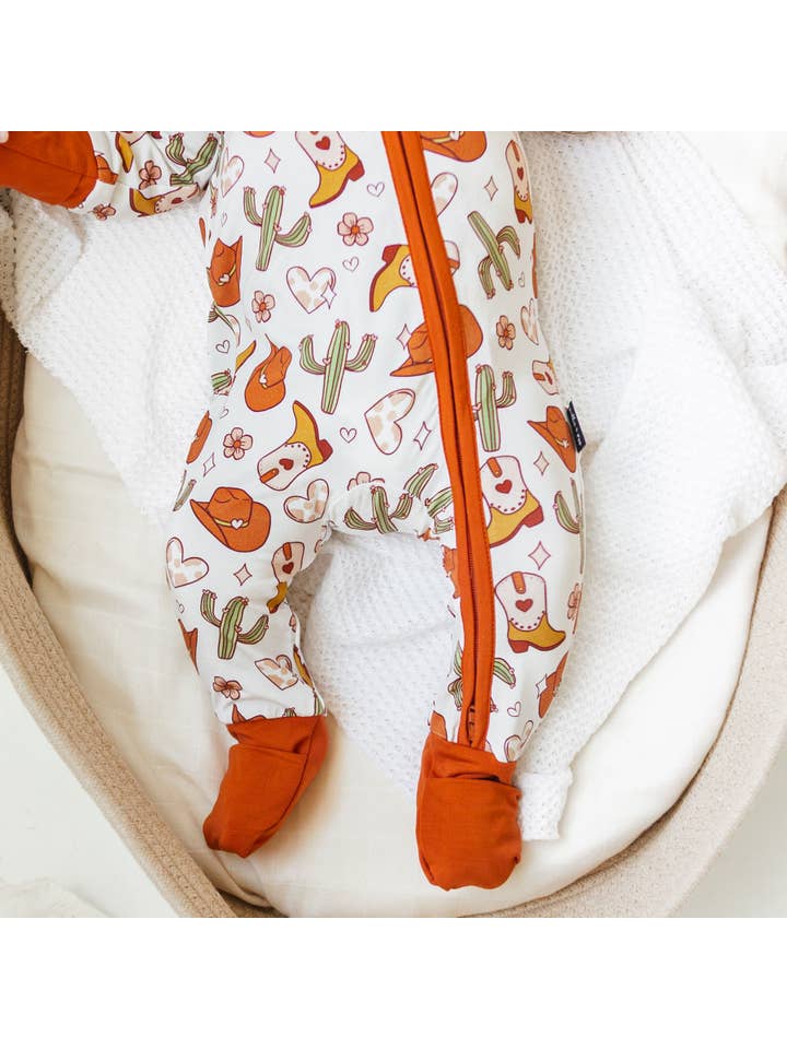 millie + roo - Wholesale Jumpsuit - Baby - ZIP ROMPER - Howdy