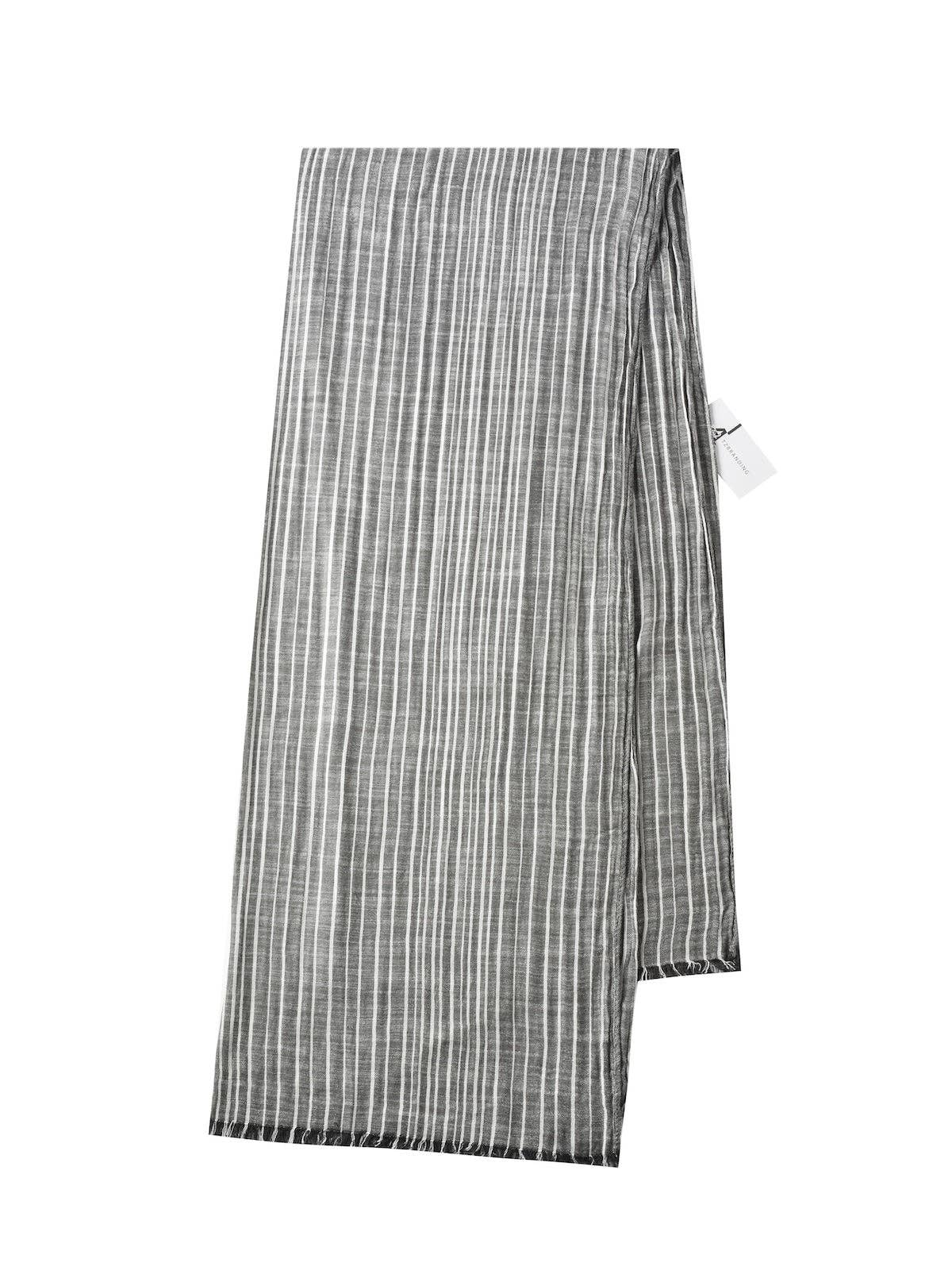 Funkyrel® Atzbranding Limited - Wholesale Sjaal - Dames - Scarvii - Elegante Sjaal met Lange Strepenstijl4